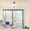 Designers Fountain Malone 12in 2-Light Matte Black Semi-Flush Mount D267M-SF-MB - alternate 2